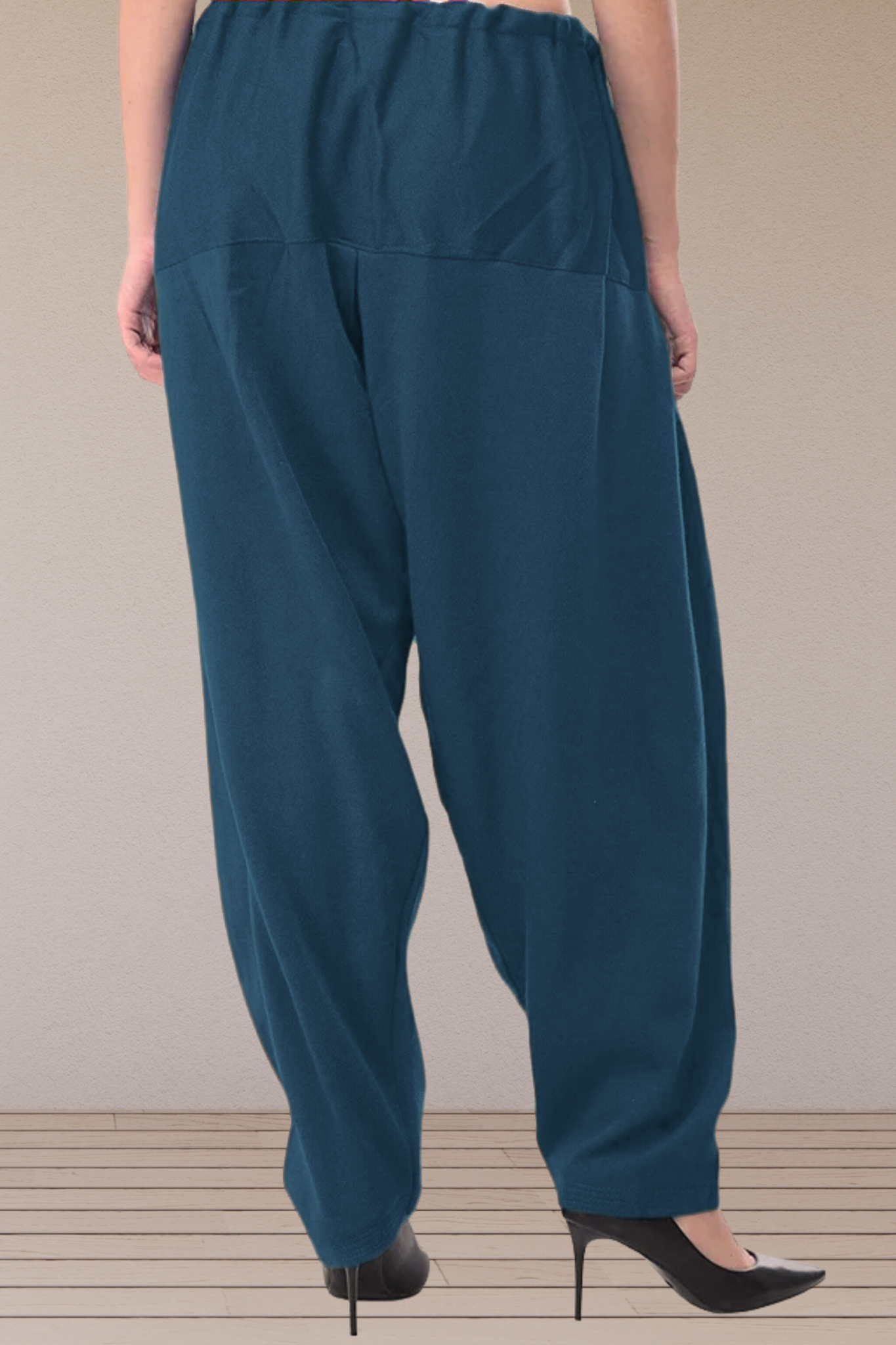 Peacock Woollen Cashmilon Salwar