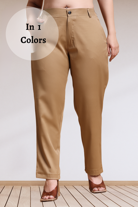Stretchable Lycra Formal Trousers