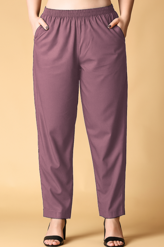 Dusty Onion Cotton Kurti Pant