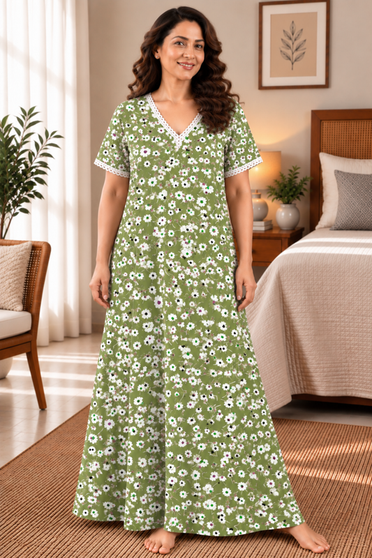 Daisy Meadow Rayon Night Gown