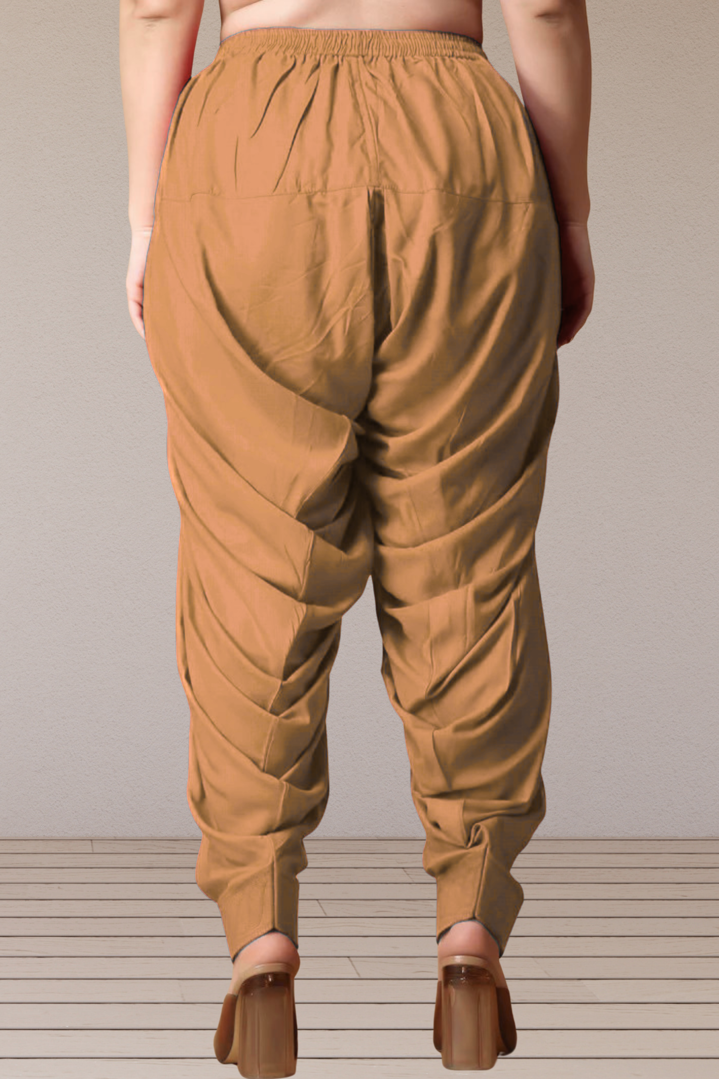 Khaki Rayon Patiala Salwar