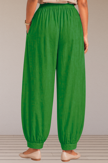 Light Green Cotton Afghani Pants