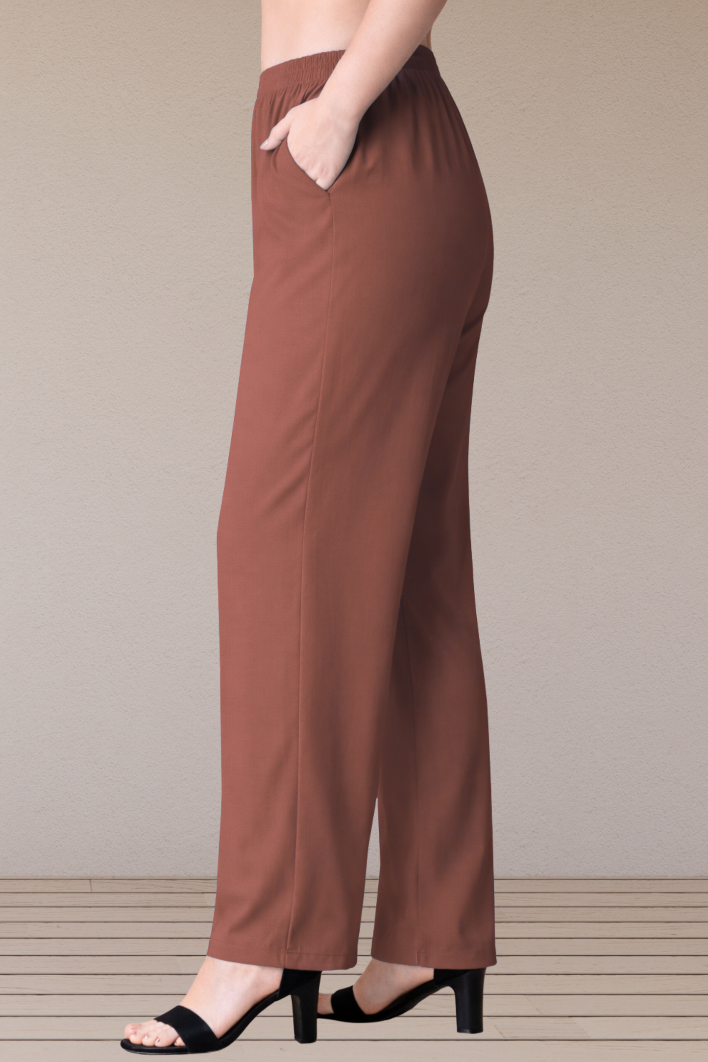 Dark Onion Rayon Kurti Pant