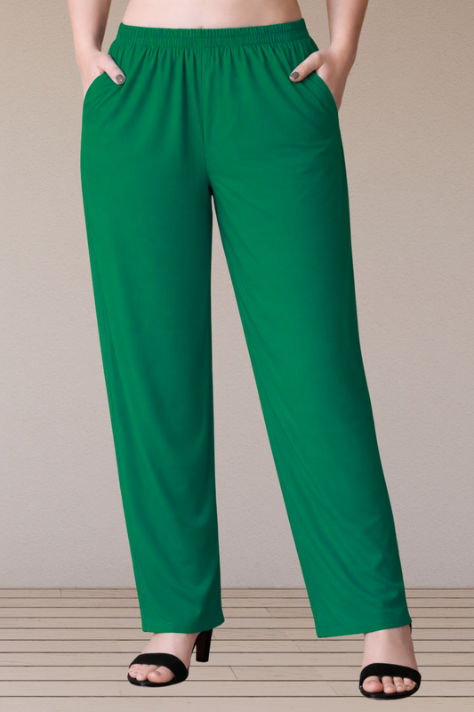 Dark Green Rayon Kurti Pant