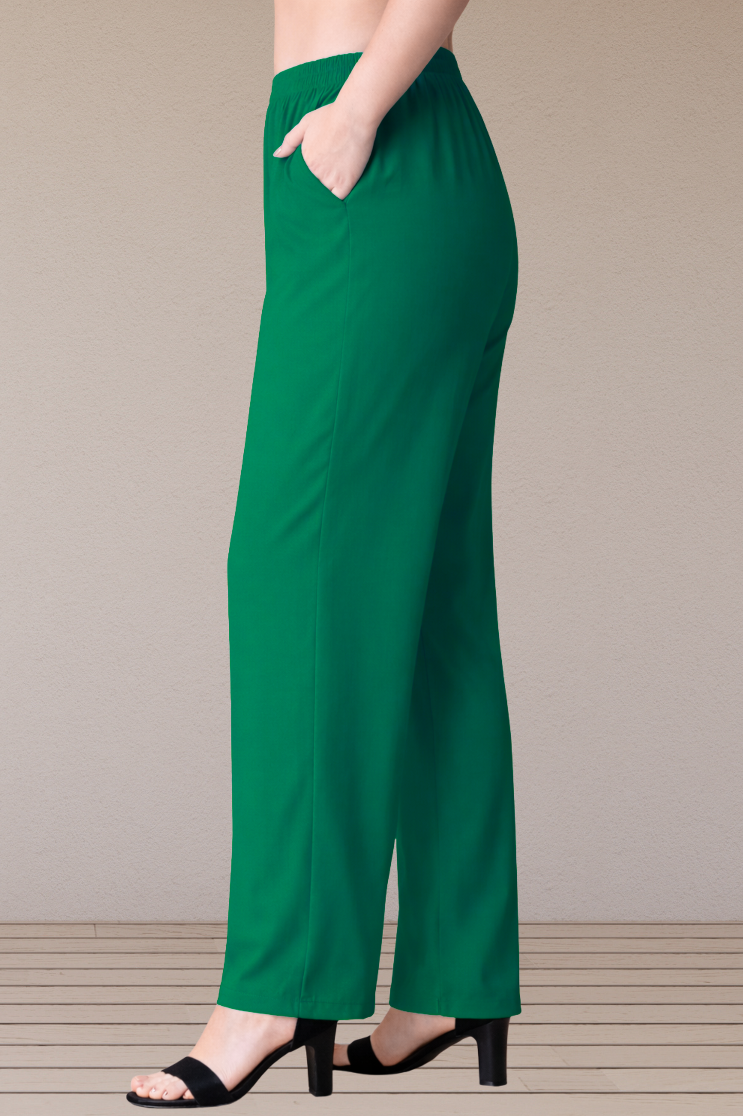 Dark Green Rayon Kurti Pant