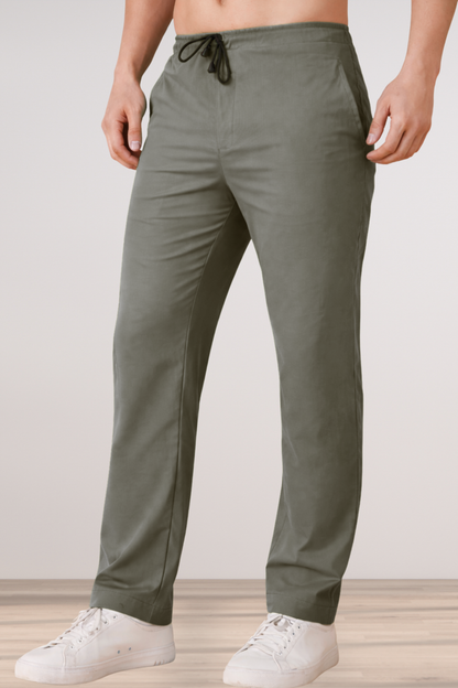 Dark Grey Cotton Cargo