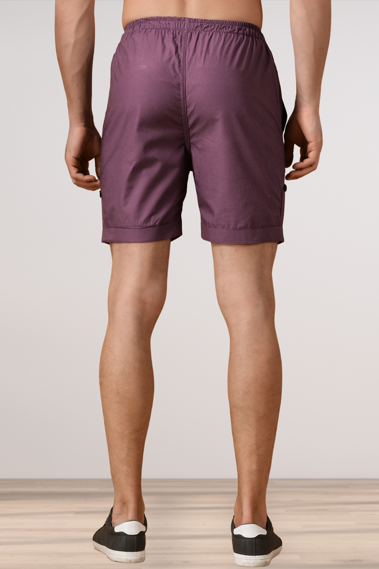 Dark Onion Cotton Shorts