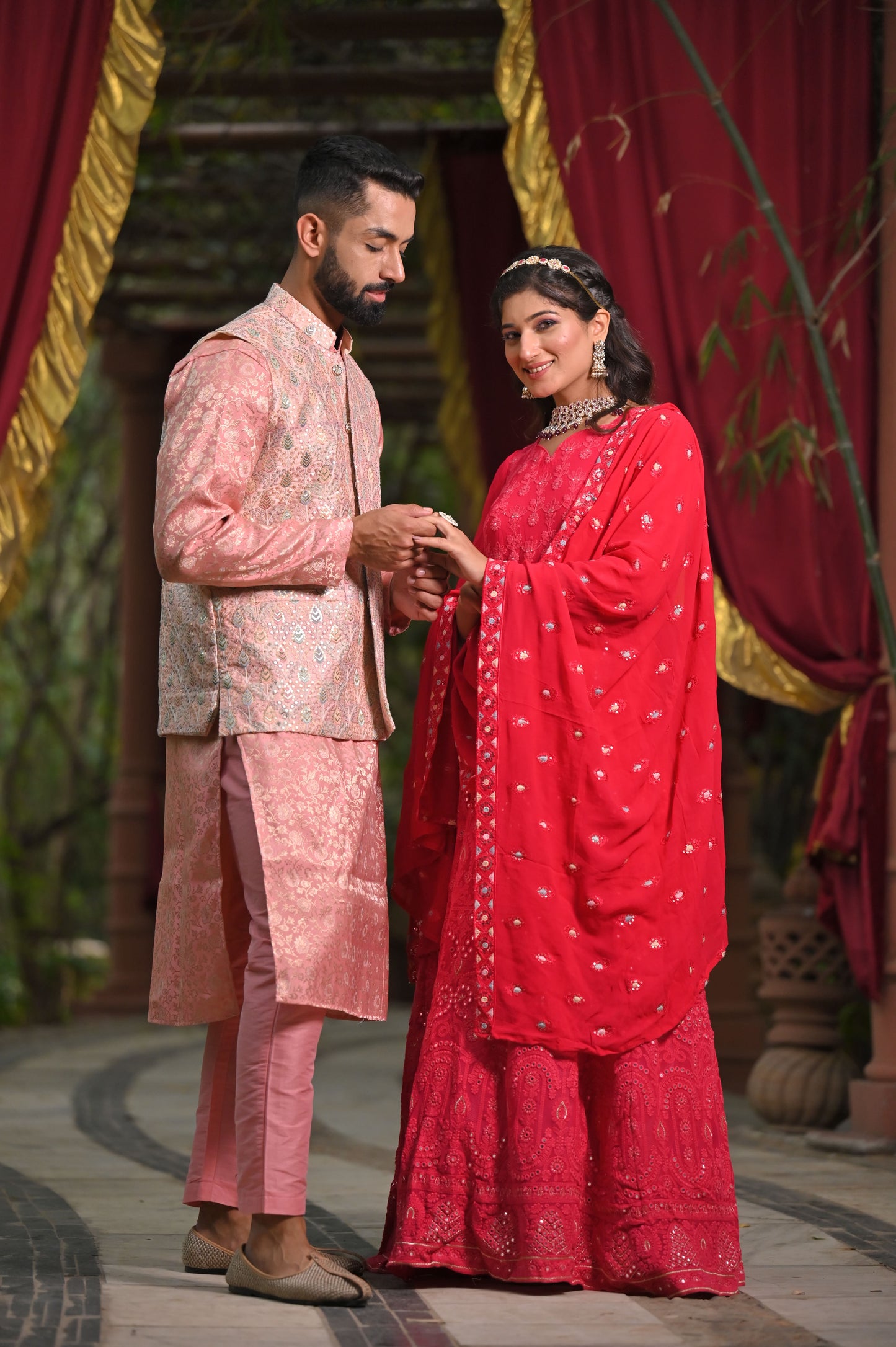 Wedding Dress For Couple Indian