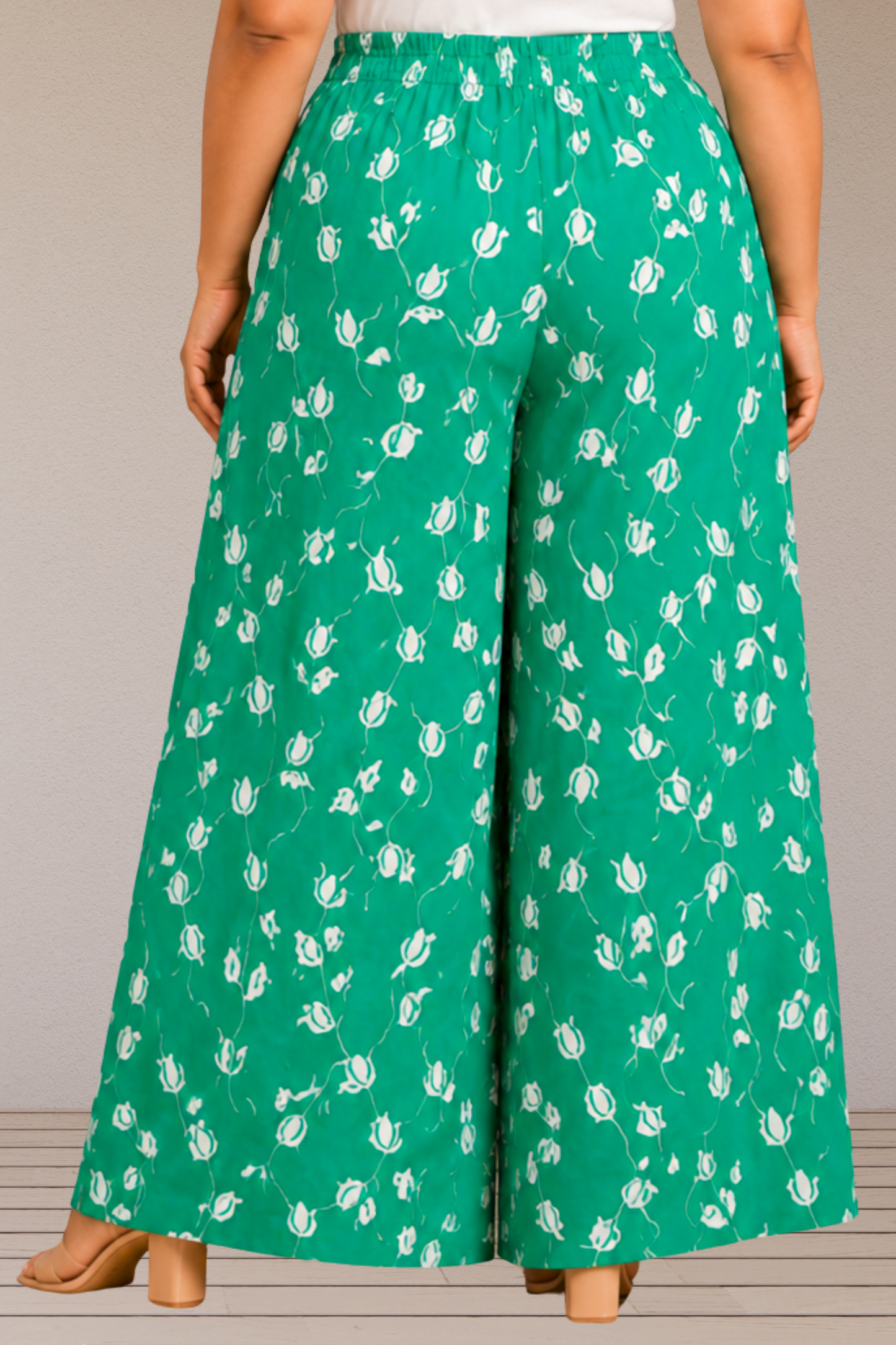 Emerald Ease Rayon Lounge Pants