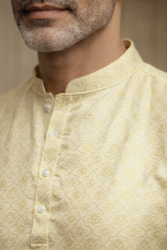 Festive Threads Brocade Kurta Pajama