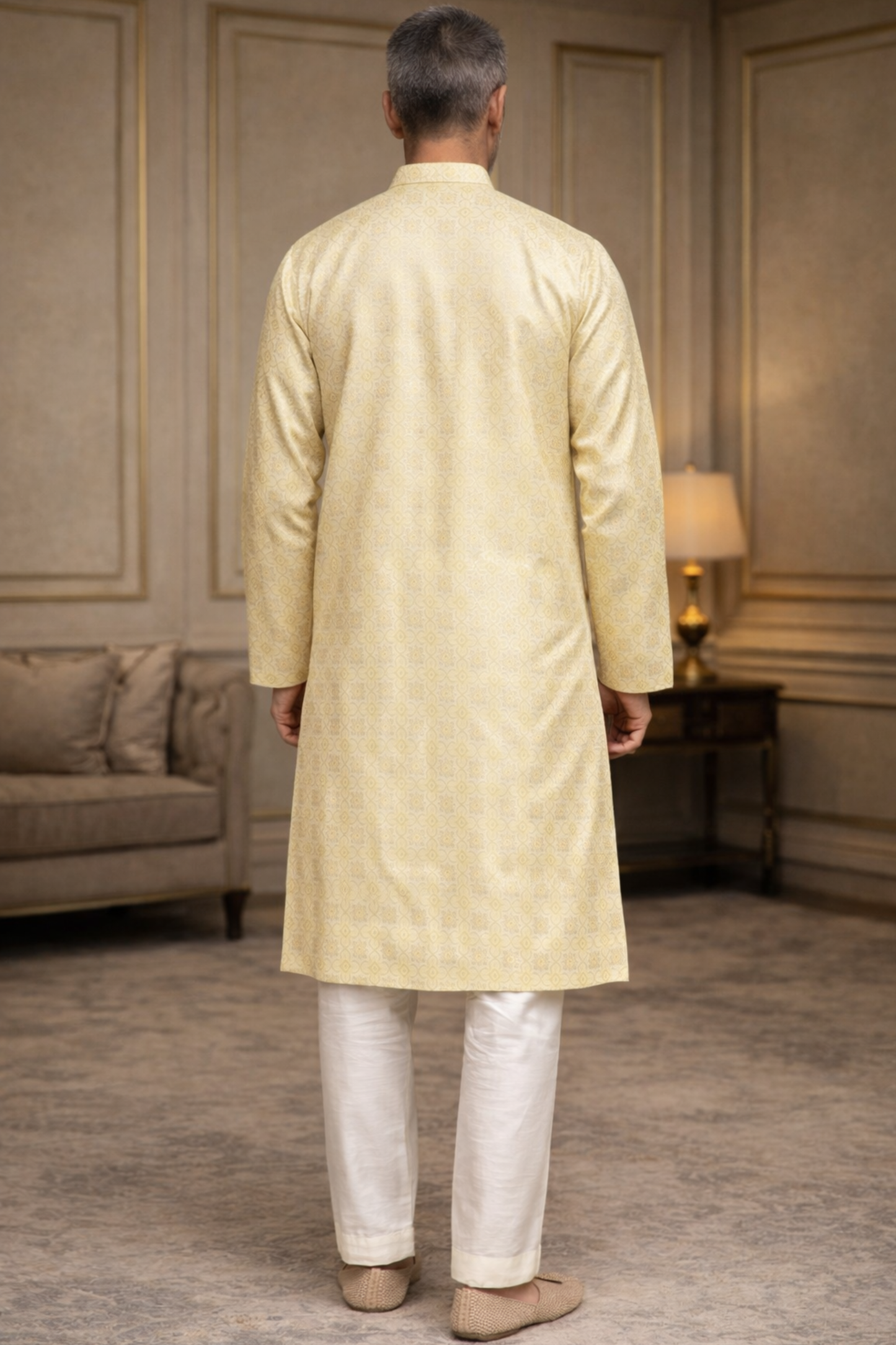Festive Threads Brocade Kurta Pajama