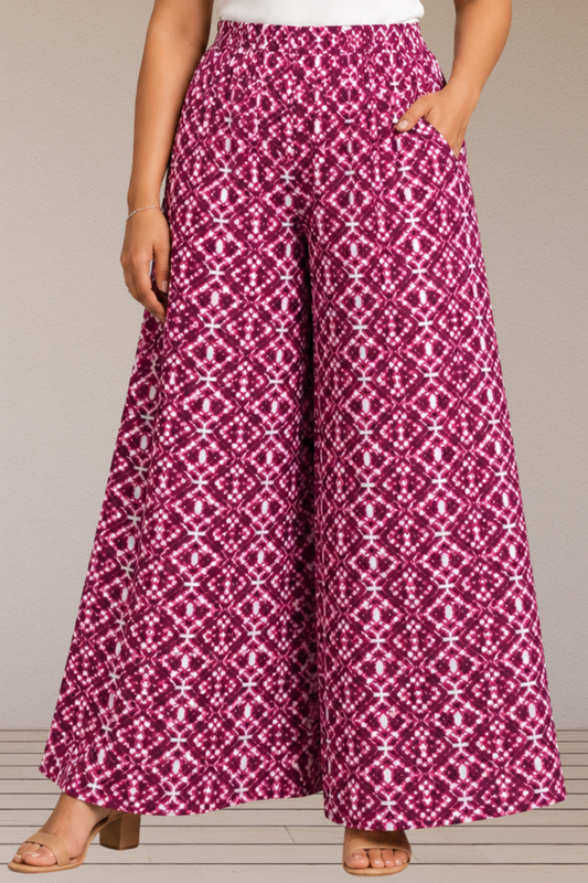 Fiery Fuchsia Rayon Lounge Pants