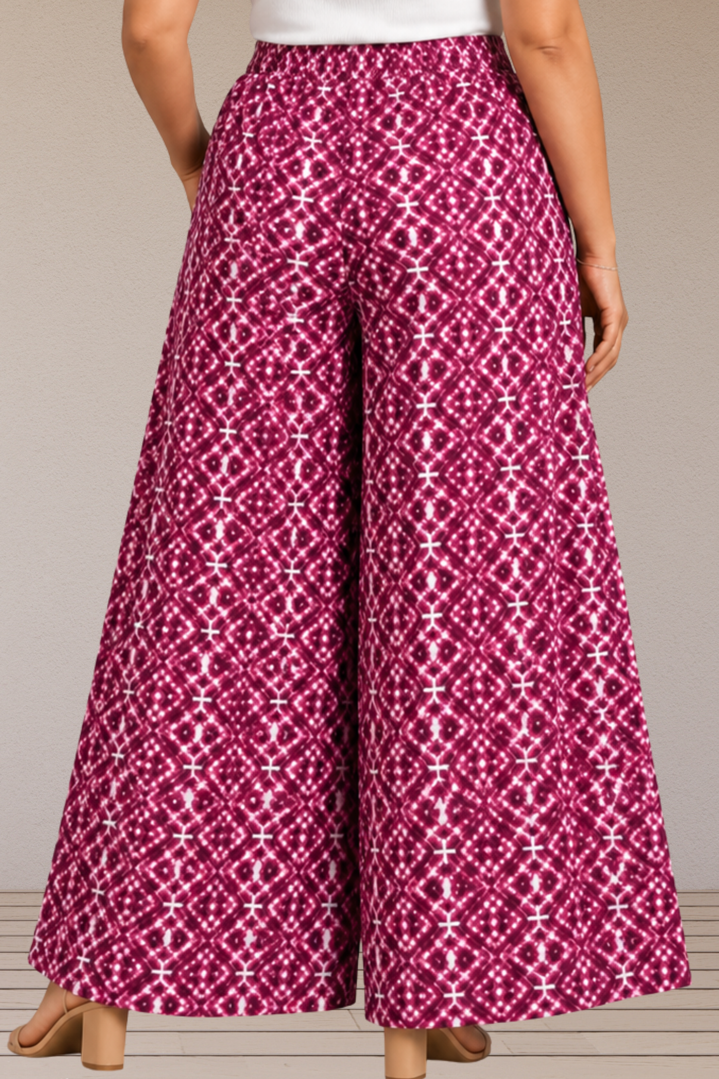 Fiery Fuchsia Rayon Lounge Pants