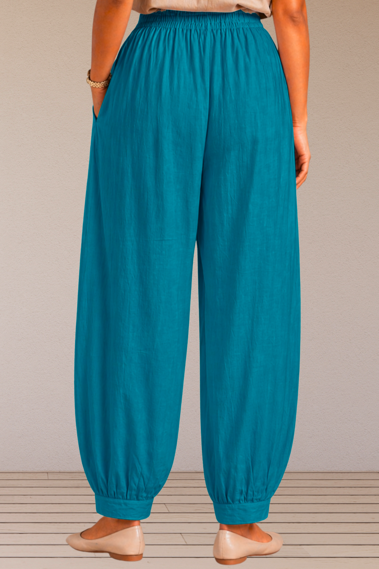 Firozi Cotton Afghani Pants