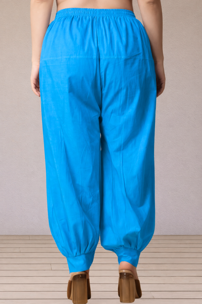 Firozi Cotton Afghani Salwar