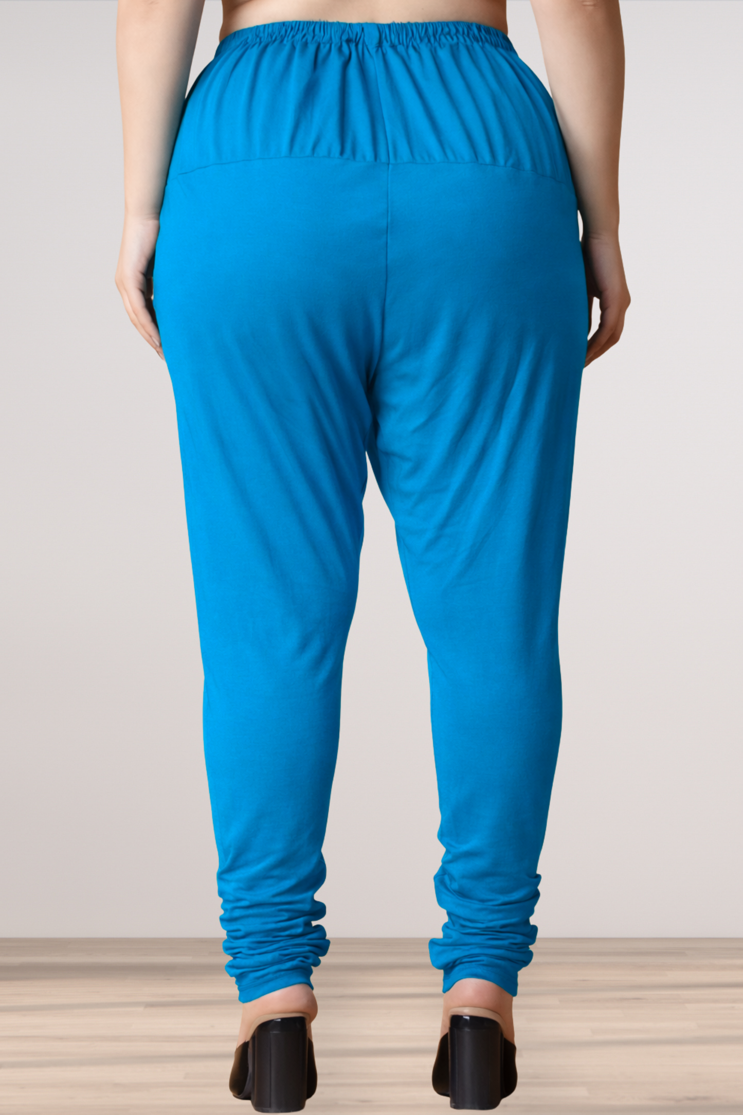 Firozi Cotton Churidar Pants