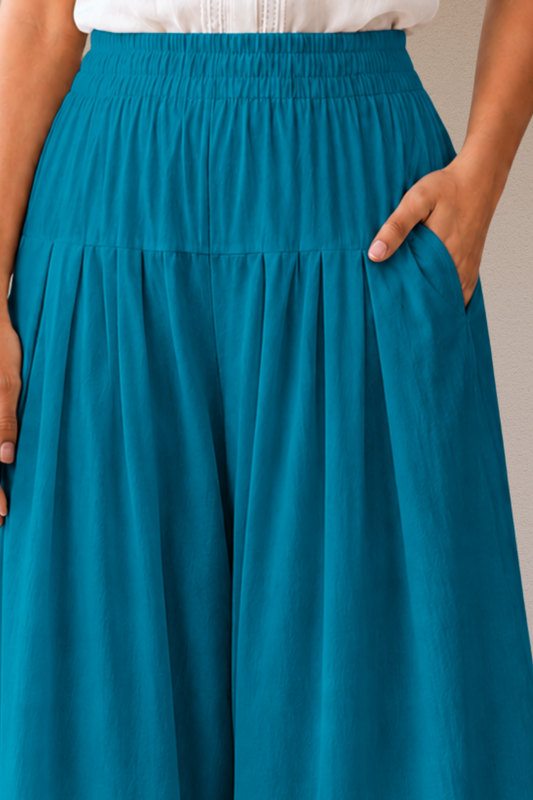 Firozi Cotton Farshi Salwar