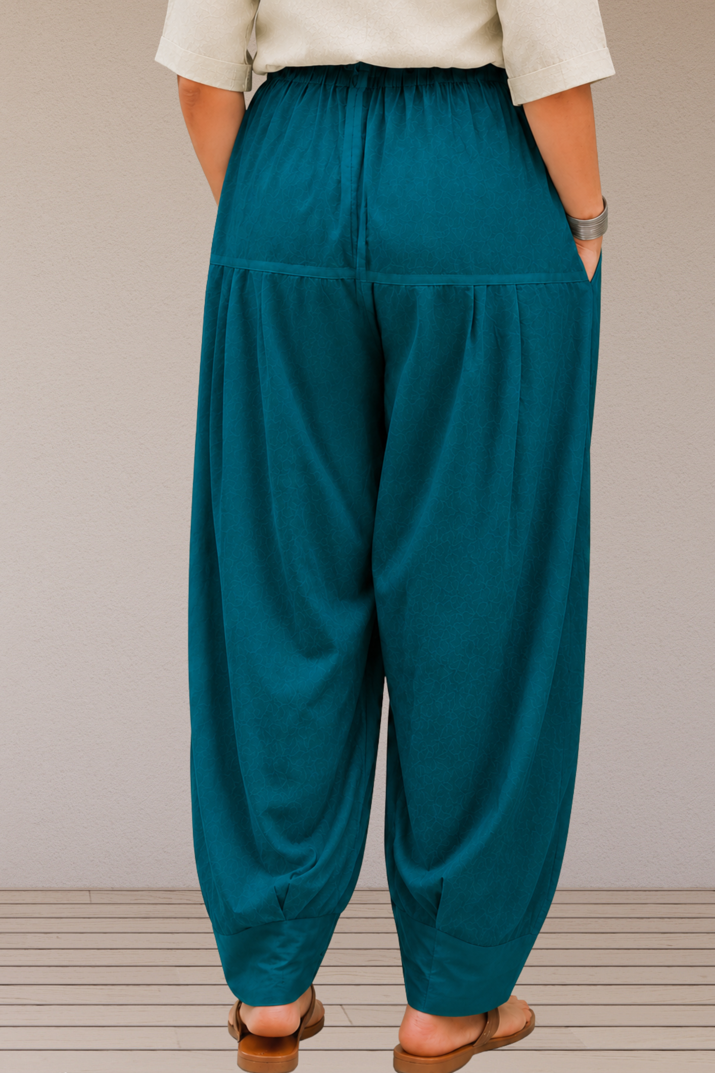 Firozi Cotton Farshi Salwar