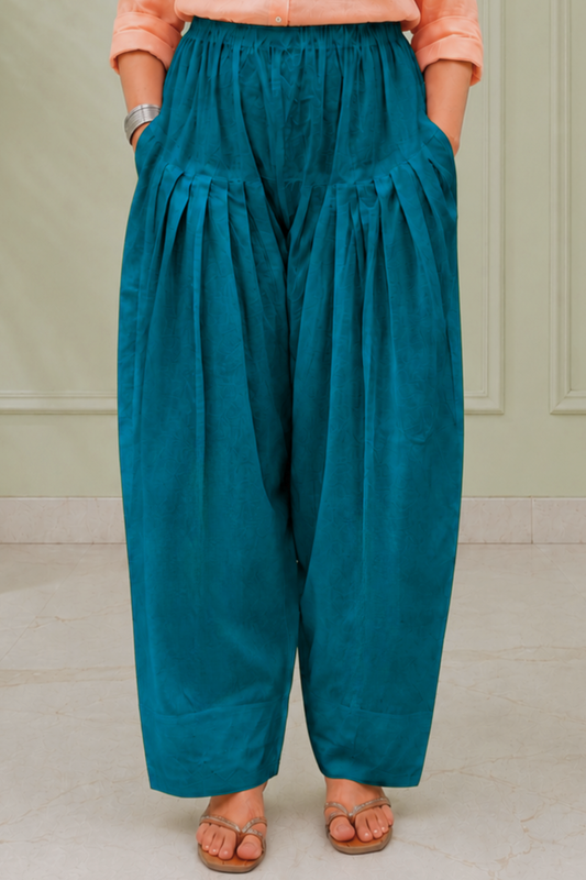 Firozi Cotton Farshi Salwar