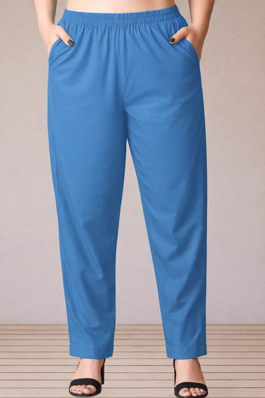 Firozi Cotton Kurti Pant