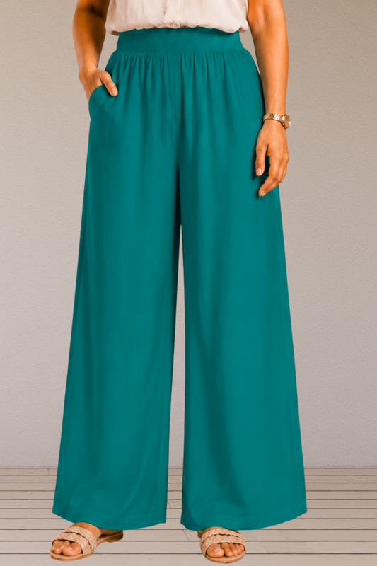 Firozi Flared Palazzo Pant