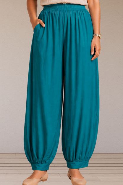 Firozi Rayon Afghani Pants