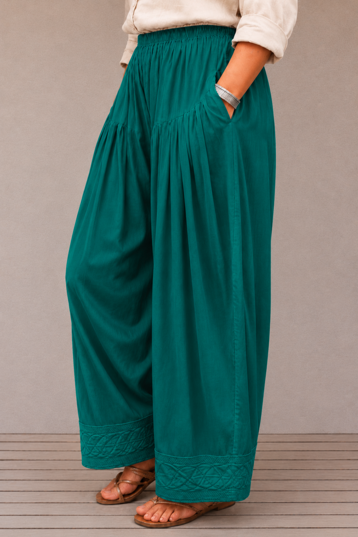 Firozi Rayon Farshi Salwar