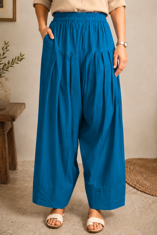 Firozi Cotton Farshi Salwar