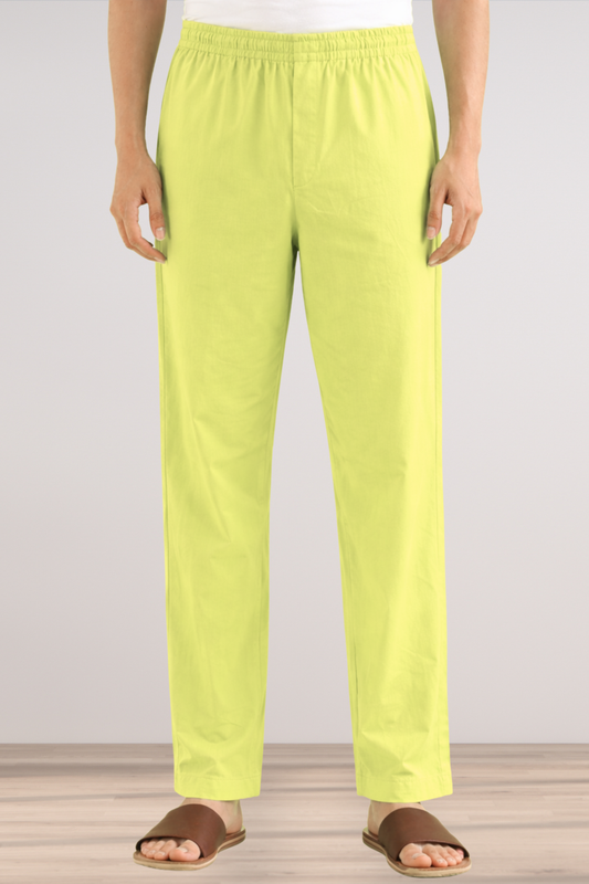 Fluorescent Cotton Pant Pajama