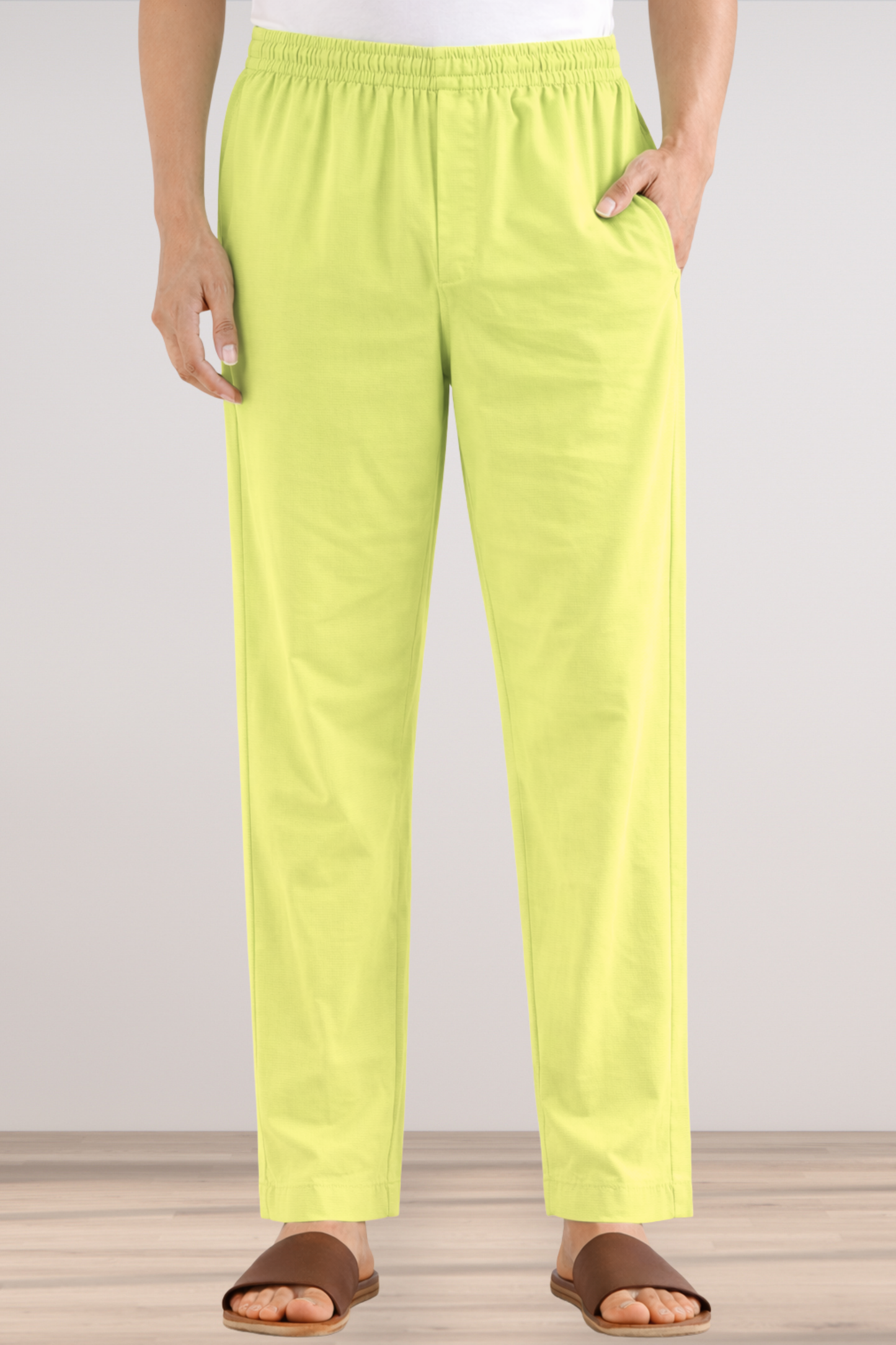 Fluorescent Cotton Pant Pajama
