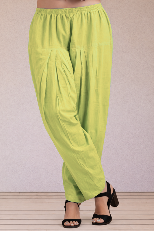 Fluorescent Easy Fit Cotton Salwar