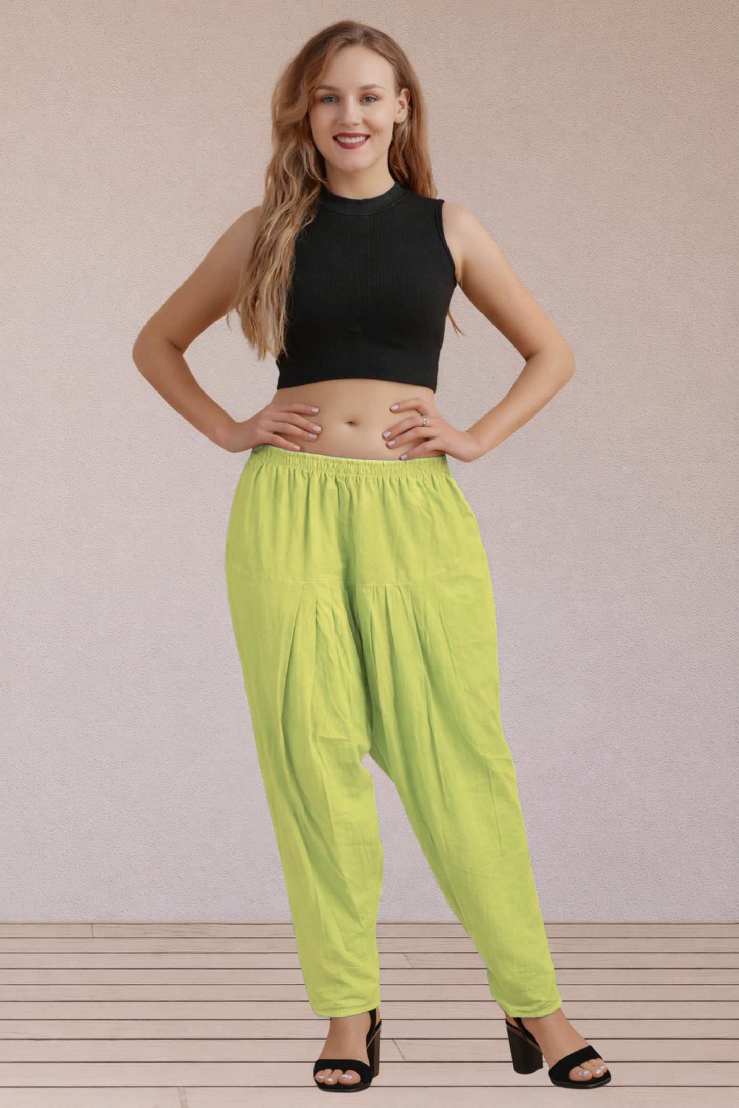 Fluorescent Easy Fit Cotton Salwar