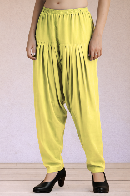 Fluorescent  Easy Fit Rayon Salwar