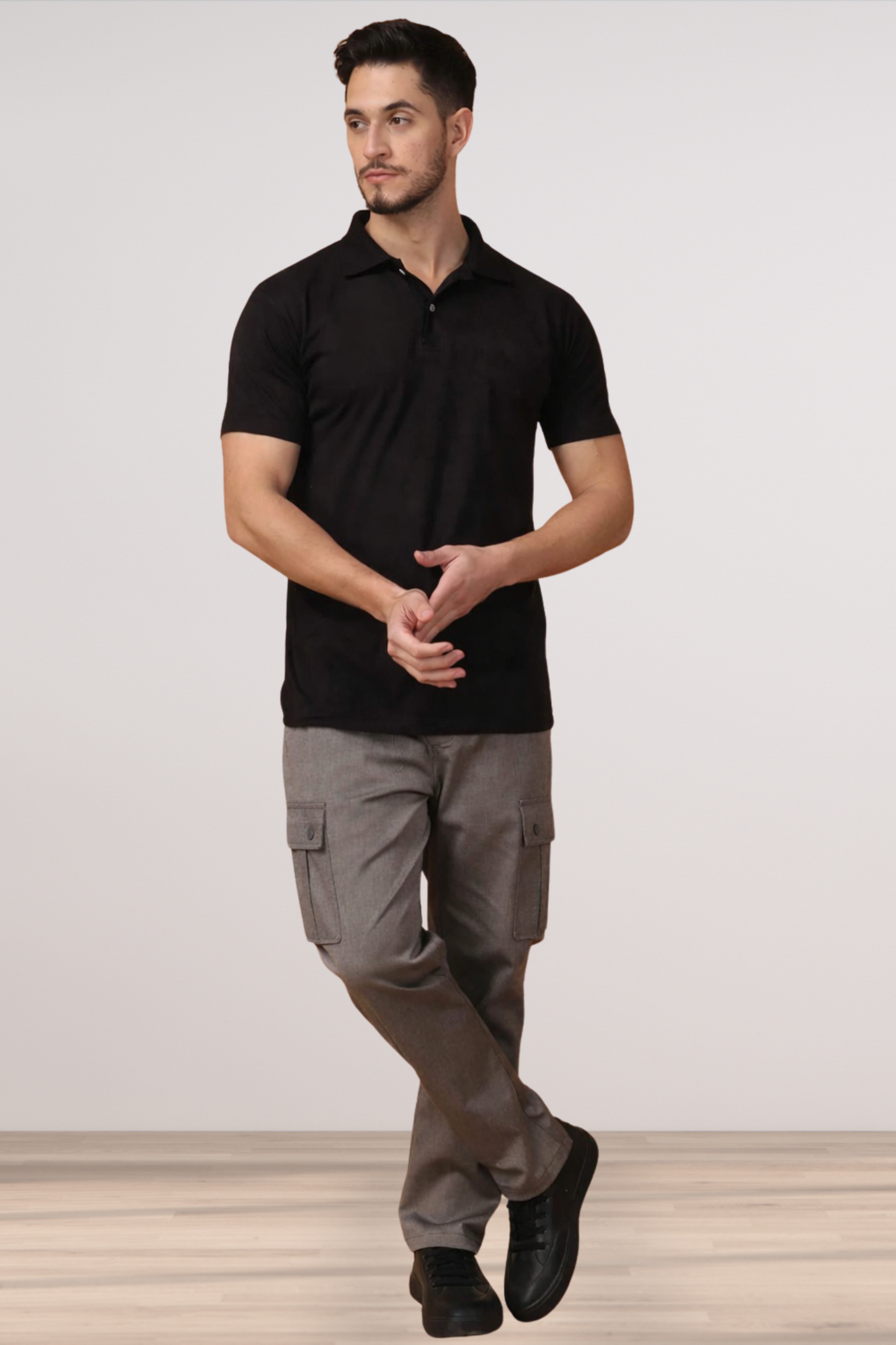 Fossil Grey Everyday Cargo Pants
