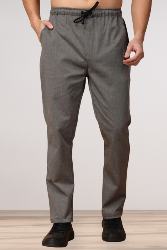 Fossil Grey Everyday Track Pants