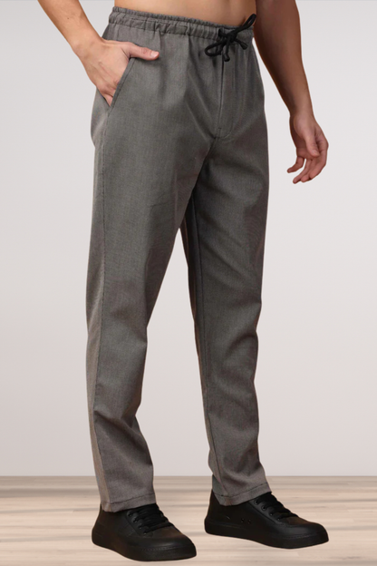 Fossil Grey Everyday Track Pants