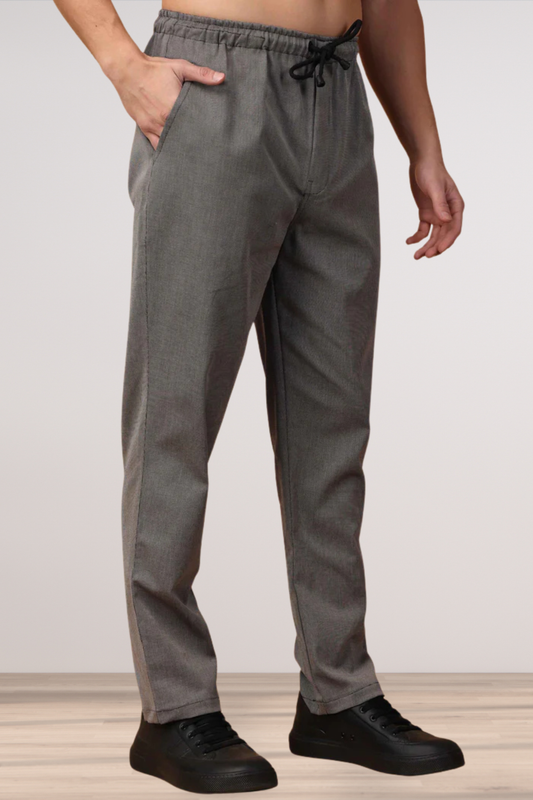 Fossil Grey Everyday Track Pants