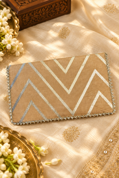 Golden Handcrafted Shagun Envelope
