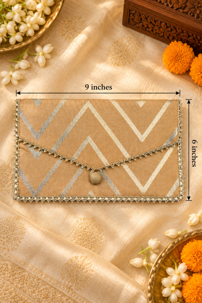 Golden Handcrafted Shagun Envelope