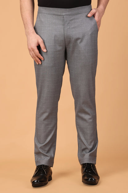 Grey Trousers Mens