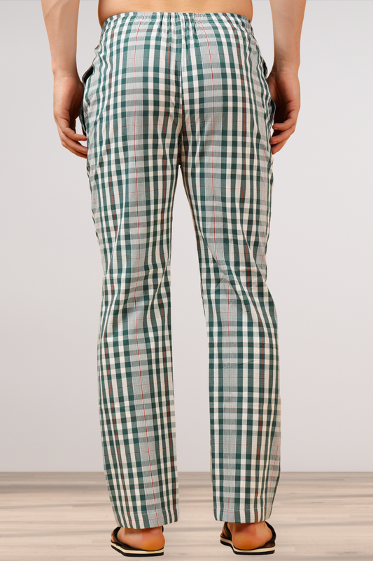 Grey Marble Poplin Cotton Pajama