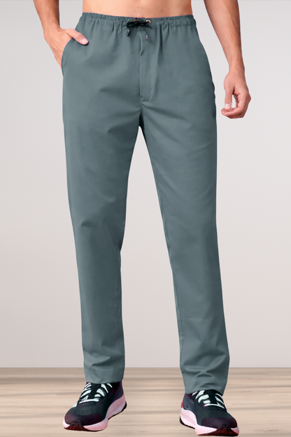 Grey Stretch Cargo - 2 Pocket