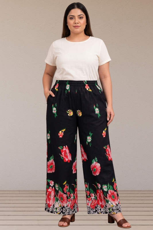 Gulbahar Noir Flare Pant