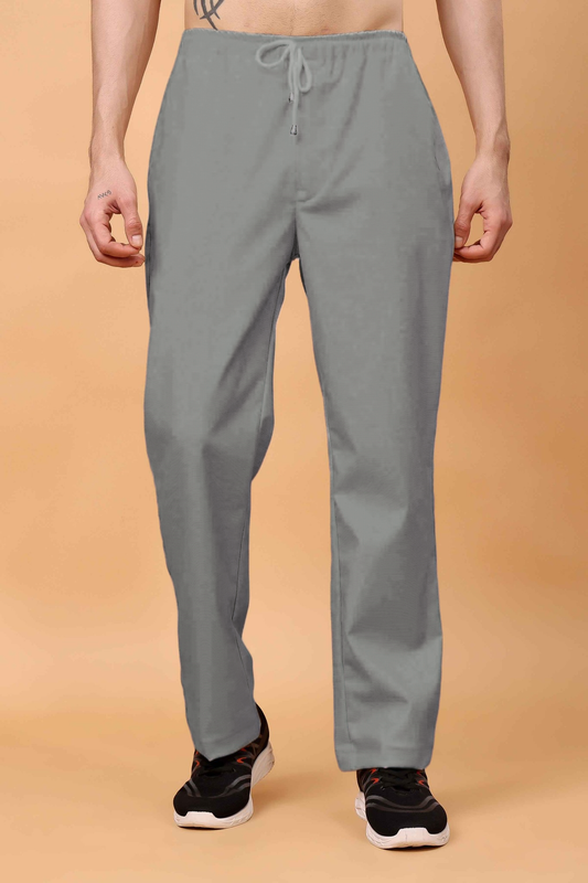 Maple Grey Textured Stretch Cargo