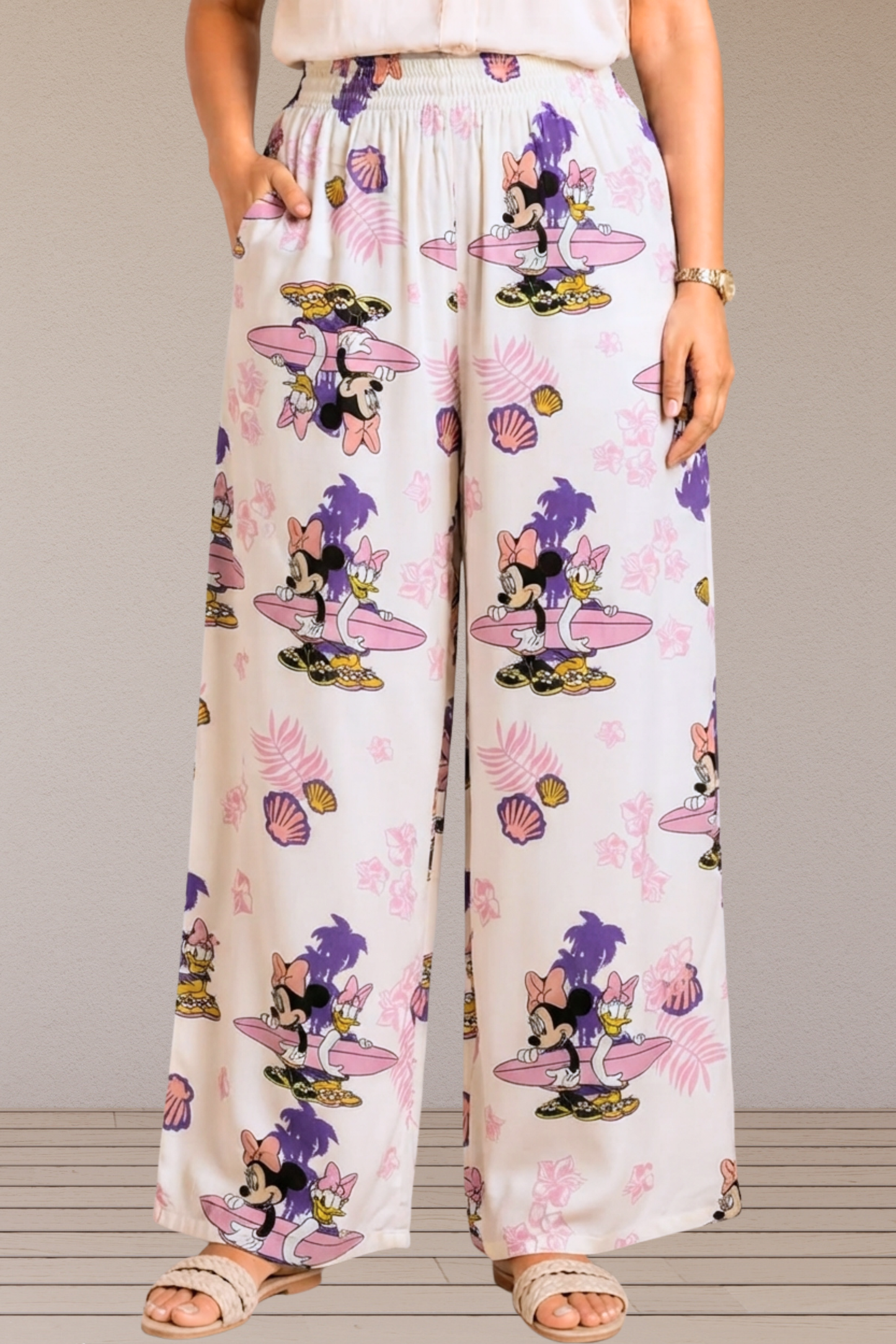 Happy Doodles Rayon Lounge Pants