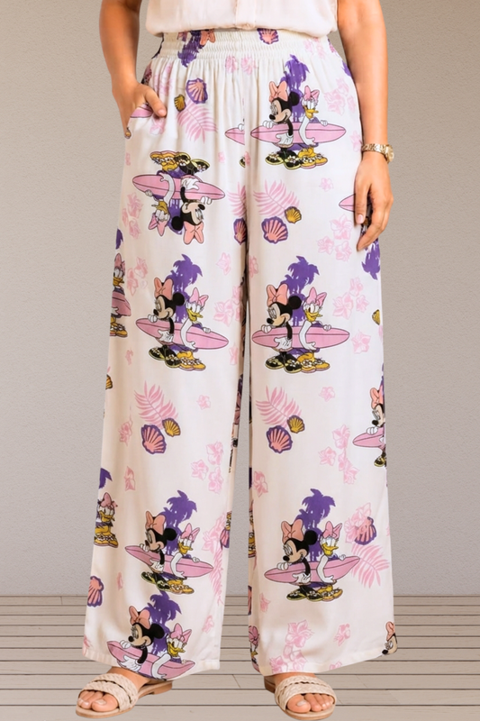 Happy Doodles Rayon Lounge Pants