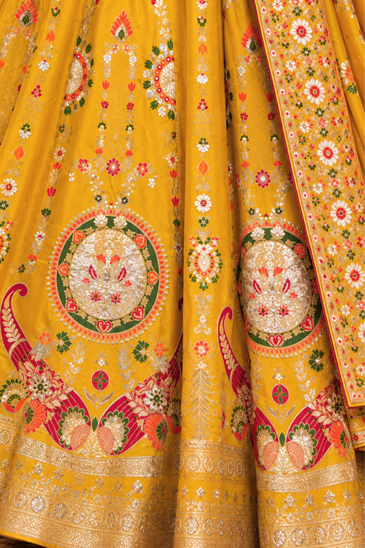 Harshika Jacquard Silk Anarkali Dress