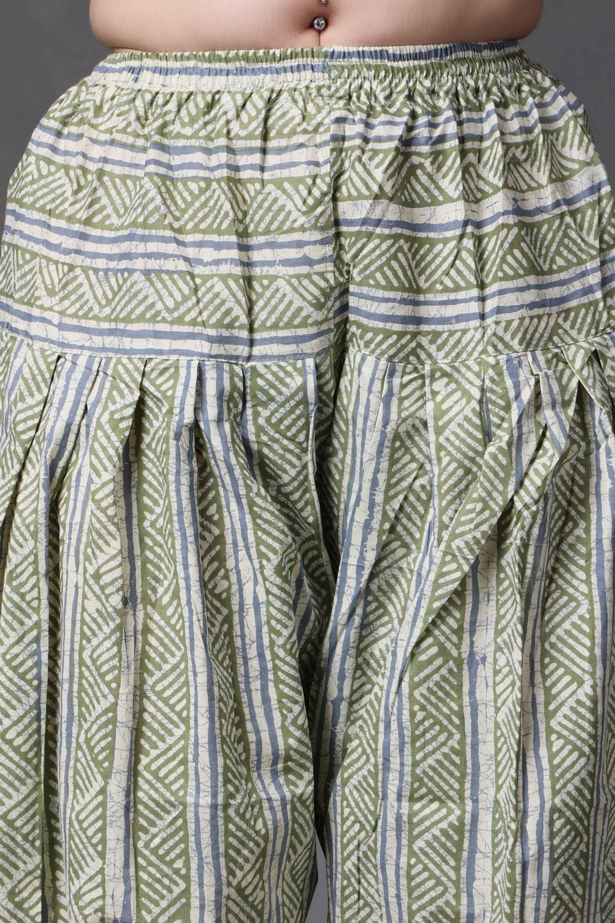 Buy Plus Size ​Fresh Mint Cotton Salwar At Apella | Sizes XS to 10 XL | India | Free Delivery | Customized