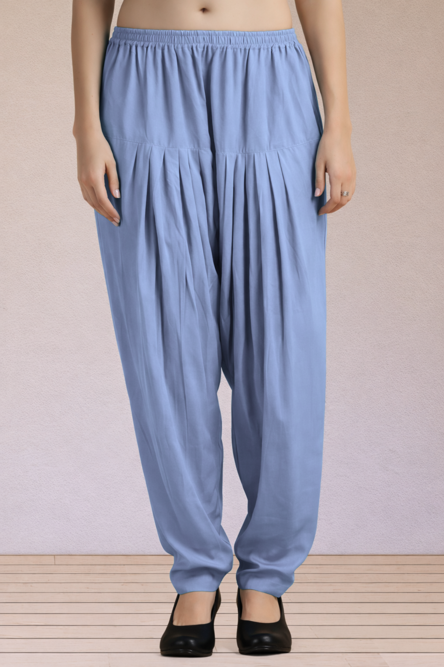 Ice Blue Easy Fit Rayon Salwar