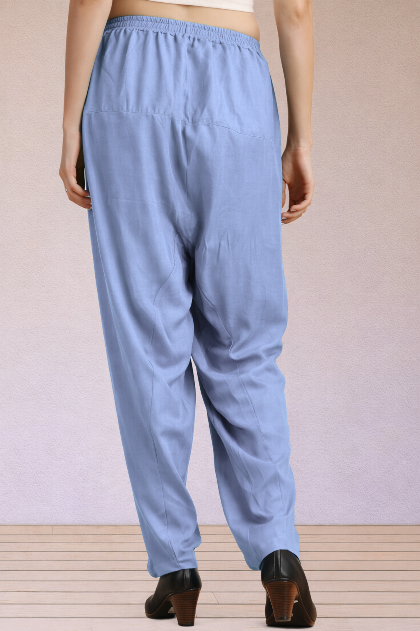 Ice Blue Easy Fit Rayon Salwar